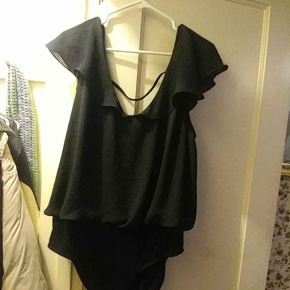 Black top/ bodysuit
